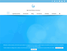Tablet Screenshot of mindtraining.es