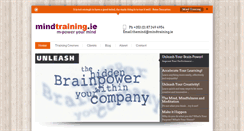 Desktop Screenshot of mindtraining.biz