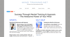 Desktop Screenshot of mindtraining.net